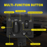 Headlight Dimmer Switch Compatible with 2004 2005 2006 2007 2008 2009 2010 2011 2012 Chevy Colorado 2004-2012 GMC Canyon 2006 Isuzu I280 I350 2007-2008 Isuzu I290 I370 w/Fog Light