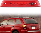 Third Brake Light Tail High Mount 3rd Stop Lights Red Lens Compatible with Jeep Grand Cherokee 2005 2006 2007 2008 2009 2010 Van SUV Rear Center Cab Lamp