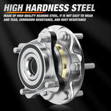 Front Wheel Bearing and Hub Assembly for Toyota Tacoma 2005-2018, 4Runner 2003-2018, FJ Cruiser 2007-2014, Lexus GX460 2010-2018, GX470 2003-2009, 4WD w/6 Lugs-950-001 2Pack