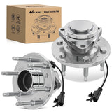 Front Wheel Hub and Bearing Assembly for 2007–2014 Chevy Tahoe Suburban 1500, 2007–2013 Silverado 1500 (New Body Style), GMC Yukon XL Sierra 1500, Cadillac Escalade ESV (2WD), 515097-2Pack