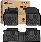 TPE Floor Mats for Toyota Prius Hybrid 2012 2013 2014 2015 All Weather Custom Fit Heavy Duty Floor Liners