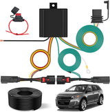 4 Pin Trailer Wiring Harness Kit 56120 Vehicle Connect Plug OEM | Compatible Custom for 2011 2012 2013 2014 Ford Edge Limited SE SEL Sport Simple Fit Tow Hitch Accessories