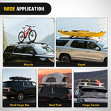 Roof Rack Cross Bars Fit for Chevrolet Chevy Tahoe Suburban GMC Yukon Cadillac Escalade 2015-2021, Adjustable Aluminum Less Wind Noise Car Crossbars for Cargo Carrier Luggage Box Kayak Tent