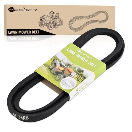 GX20072 42 inch Deck Belt for John Deere Lawn Mower Deck Drive Belts 1/2 Inchx104 Inch Compatible with John Deere GX20072 GY20570 D100 D105 S100 E100 L100 LA100 L110 E100 E110 E120 E130 1742 X125 X145