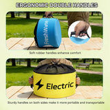 4 Pack RV Hose Storage Bag, Waterproof Utility Bag with Drawstring Mesh Top RV Storage and Organization Bags Container for Sewer, Fresh Water Hoses Electrical Cords Camper Tools Accessories