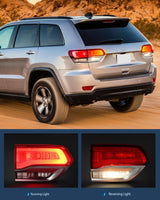 Taillight Assembly Compatible with 2014 2015 2016 2017 2018 2019 2020 Jeep Grand Cherokee Laredo/Limited/Overland/Summit Tail Lights Inner Driver Side w/Bulbs