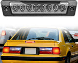 Third Brake Light for Ford Mustang Hatchback 1987-1993 with Spoiler | for Ford Mustang LX Hatchback 1987 1988 1989 1990 1991 1992 1993 with Spoiler Version, High Mount 3rd Stop LED Lamp, Smoked