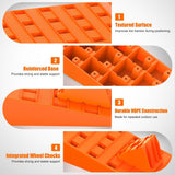 RV Leveling Ramps with Blocks, Heavy Duty Travel Trailer Levelers