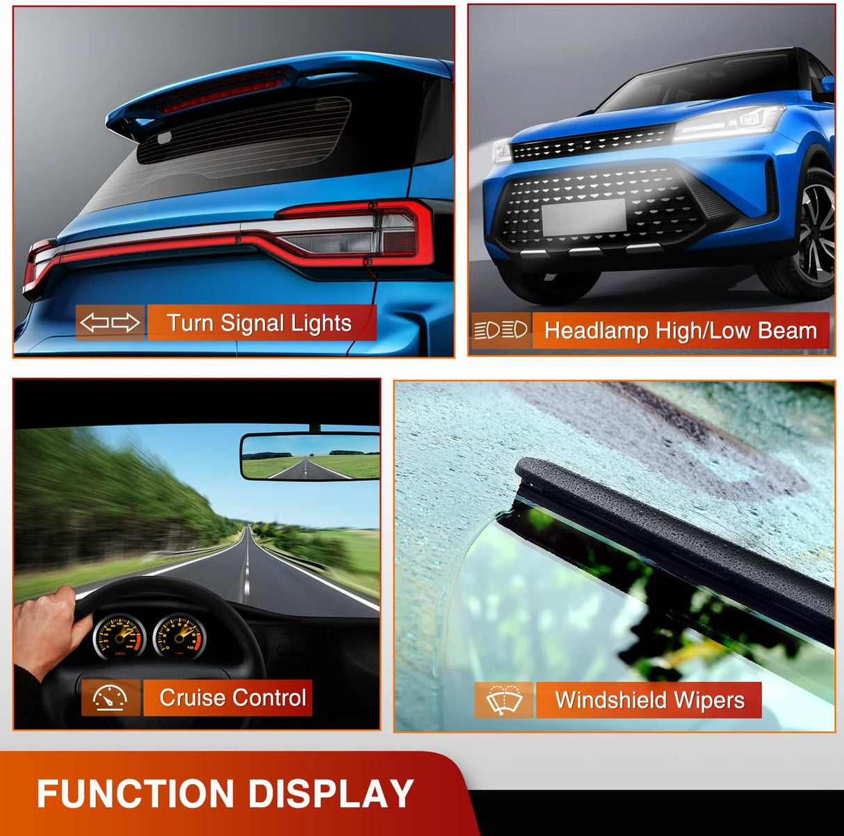 Turn Signal Switch Compatible with 1995 1996 1997 1998 1999 2000 Chevy GMC Suburban C/K Series Tahoe Blazer S10 Astro Express Jimmy Sonoma Yukon Cadillac Escalade