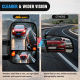 Towing Mirrors Manual Adjusted Flat Convex Glass Telescoping Folding Compatible With 1988-1998 Chevy Silverado GMC Sierra C/K 1500 2500 3500 Tahoe Suburban Yukon