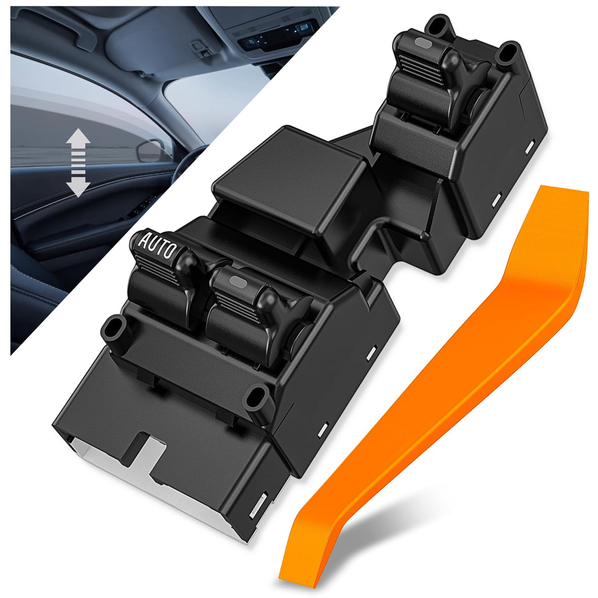 Power Window Switch for 1999-2002 Dodge Ram /1999-2000 Dakota | for 1999 2000 2001 2002 Dodge Ram 1500/2500/3500 1999 2000 Dodge Dakota 56021912AA 56021912AB 901440