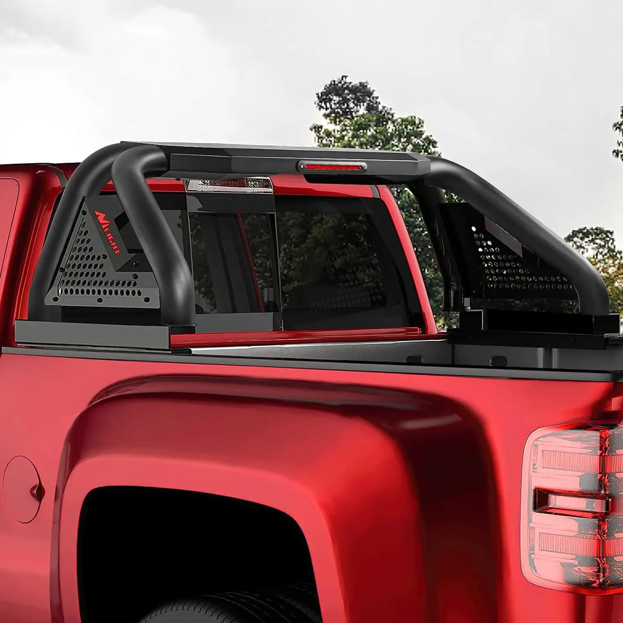 Accessories Truck Bed Chase Rack For 2002-2023 Dodge Ram 2014-2023 Chevrolet Silverado 2015-2023 F150 2014-2023 Tundra Fits Full Size