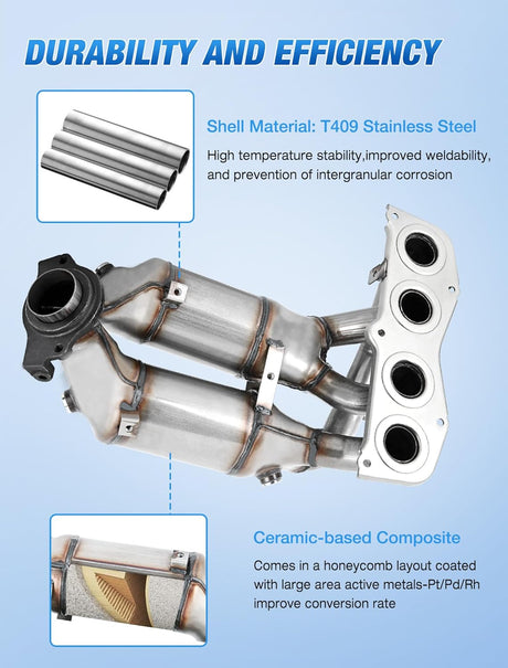 2001-2003 Toyota RAV4 2.0L Catalytic Converter Nilight