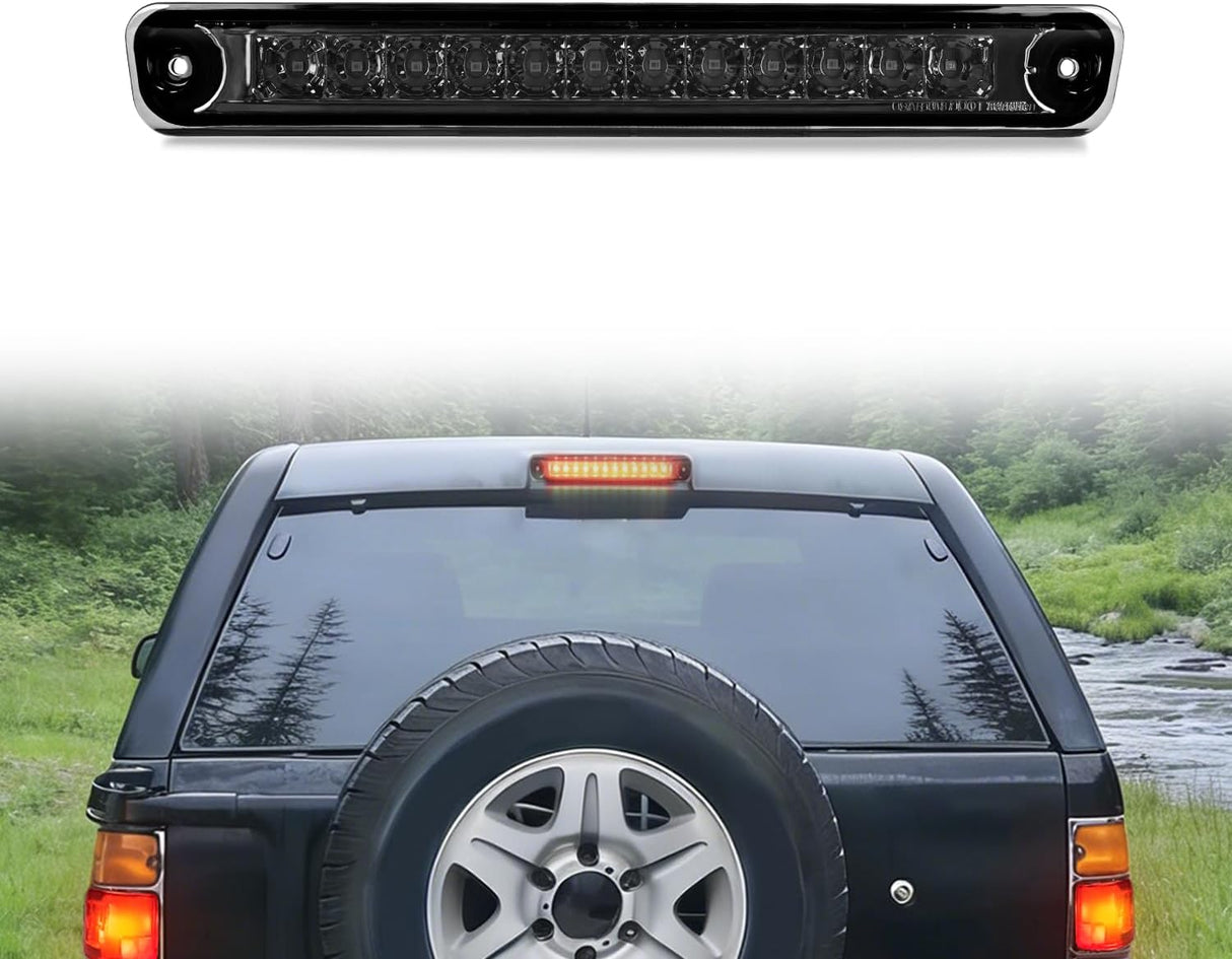 Third Brake Light for Honda Passport 1994 1995 1996 1997, Smoked | for Honda Passport 1994 1995 1996 1997, High Mount 3rd Stop LED Tail Van SUV Rear Cab Center Lamp Replacement