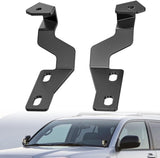 Ditch Light Brackets Hood Hinges Mount Bracket Kit for Auxiliary Offroad LED Pods Work Lighting Compatible with Toyota 4Runner 4th Gen 2003 2004 2005 2006 2007 2008 2009
