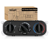 A/C Heater Climate Control Module Switch Panel | Compatible with 2007 2008 2009 2010 Jeep Wrangler JK 3.8L V6 Truck Replacement Air Conditioning Panel