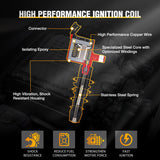 Ignition Coil Pack DG511 Fit for Ford F150 F250 F350 Super Duty Expedition Explorer Lincoln Navigator Mark Mercury 1999 2000 2001-2008 4.6L 5.4L V8 V10 OE# C1541 FD508 Ignition Coils Set of 8