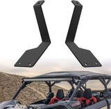 Light Bar Mounting Brackets for 42 Inch LED Straight Curved Lights UTV Roof Upper Windshield Compatible with Can-am Maverick X3 MAX DS RS MR Turbo R 2017 2018 2019 2020 2021 2022 2023 2024