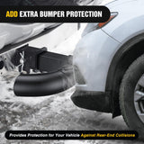 Tow Hitch Step 2 inch Receiver Heavy Duty Steel Rear Bumper Guard | for Pickup Truck SUV Van Universal 350lbs Capacity Wide Non Slip Trailer Hitch Step Bar with 5/8 inch Pin Clip
