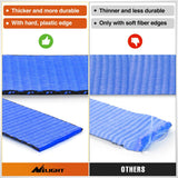 2 Inch x 38 Inch Axle Tie Down Straps with D-Rings & Protective Sleeves | 11,127 LBS Break Strength for Car Haulers Engine Hoists Trucks Trailers and UTVs 4 Pack Blue