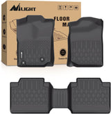 TPE Floor Mats for Toyota Tacoma Access Cab 2008 2009 2010 2011 All Weather Custom Fit Heavy Duty Floor Liners