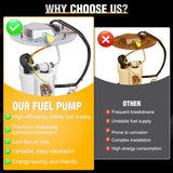 Fuel Pump Assembly E2301M Fit for Ford Mustang 2001 2002 2003 2004 | for V6 3.8L 3.9L 4.6L Automotive Replacement Electric Fuel Pumps Module Assembly Replaces # FG0827 P76505M SP2301M