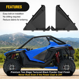 ATV&UTV Lower Door Closeoff Inserts Panels for Polaris RZR PRO XP/Pro R/Turbo R 2020-2026 Replace #2883765 (2 Door,Front Left & Right)