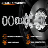 Rear Wheel Hub Bearing Assembly for Toyota RAV4 2006-2013 2014 2015 2016 2017 2018 4WD, Lexus NX300h 2015-2019, NX200t 2015-2017, NX300 2018-2019 AWD, 5 Lugs-512374 2Pack