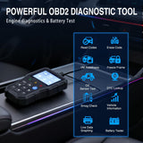 YM519 2.8 Inch Large Screen OBD2 Scanner - Enhanced Automotive Computer Diagnostic Tool - Car Code Reader for Engine Faults, I/M Readiness & Emission Test for All OBD II Protocol Cars