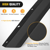 Fender Flares Extensions Set Compatible with 2020 2021 2022 2023 2024 2025 2026 Gladiator JT Mojave & Rubicon (Only for High Wheel Arches) Off-Road Widened Front Rear Flat 4 PCS