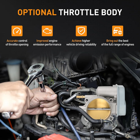 Electronic Throttle Body fits for Chevy Hummer Buick GMC Isuzu Vehicles - for Chevy Colorado Impala Monte Carlo Trailblazer, H3, Buick Rainier, GMC Canyon Envoy, Isuzu Ascender i-350