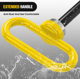 1/2 Inch Diameter Heavy Duty Ultra Strong Neodymium Magnet Trailer Hitch Pin Yellow for Lawn Mower, Tractor, Towing Cargo, ATV Trailer