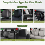 2005-2024 Toyota Tacoma Double Cab Extended Cab Crew Cab Seat Covers Nilight