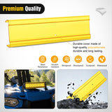 13.5 Inch Spot Flood Combo LED Light Bar Yellow Cover | Protective Durable Polycarbonate Lens, Waterproof Dustproof Scratch-Proof for Side-Mounted Bumper Off Road Driving Fog Lamp