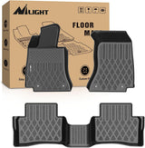 TPE Floor Mats for Mercedes Benz C-Class Sedan C300 C350e AMG C63 AMG S 2015 2016 2017 2018 2019 2020 2021 All Weather Custom Fit Heavy Duty Floor Liners
