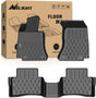 TPE Floor Mats for Mercedes Benz C-Class Sedan C300 C350e AMG C63 AMG S 2015 2016 2017 2018 2019 2020 2021 All Weather Custom Fit Heavy Duty Floor Liners