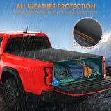 Soft Tri-fold Truck Bed Tonneau Cover Compatible with Chevy Colorado/GMC Canyon 2015 2016 2017 2018 2019 2020 2021 2022 2023 2024 2025-6.2 ft
