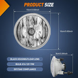 Fog Light Assembly Fog Light Assembly Compatible with 2007 2008 2009 2010 2011 2012 2013 Chevy Avalanche Suburban Tahoe GMC Yukon Acadia Ford Mustang Pontiac 2015 2016 2017 Silverado Colorado H16 Bulbs