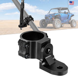 1PC UTV Flag Antenna Mount Whip Light Mounting Bracket Black Adjustable Heavy Duty for 1.5 to 1.75inch 1.75 to 2inch for Polaris RZR Ranger Can Am Maverick X3 Talon