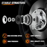 Front Wheel Bearing and Hub Assembly for Ford F-150 Ford Expedition Lincoln Navigator 2011 2012 2013 2014 4WD, 6 Lugs-515142 2Pack