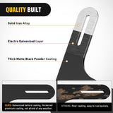Hidden Bumper Mounting Bracket for 2016-2023 Toyota Tacoma | Designed for 32 Inch Single Double Row LED Light Bar,Heavy-Duty Steel,Front Lower Hidden Bumper Brackets