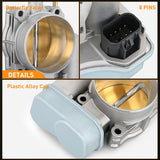 Electronic Throttle Body fits for Chevy Hummer Buick GMC Isuzu Vehicles - for Chevy Colorado Impala Monte Carlo Trailblazer, H3, Buick Rainier, GMC Canyon Envoy, Isuzu Ascender i-350