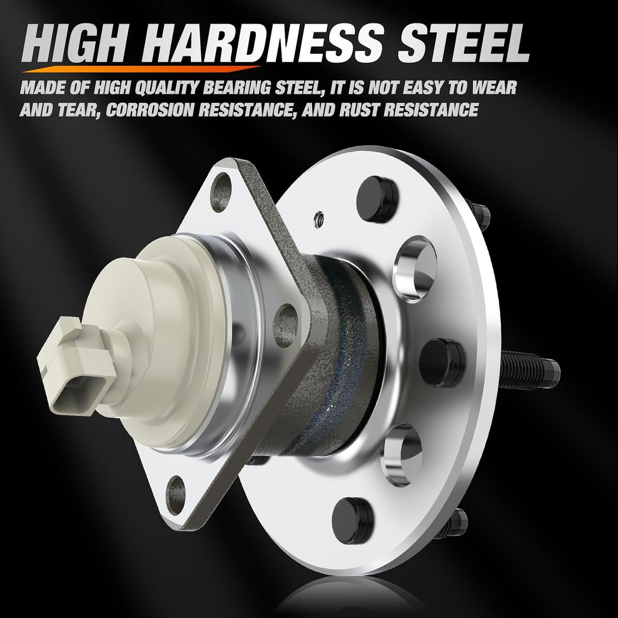 Rear Wheel Bearing Hubs for Chevy Impala 2000-2013 FWD | For 2005-2009 Buick Allure Lacrosse, 1997-2002 Buick Century, 1997-2004 Buick Regal, 1997-2005 Chevy Venture-2Pack