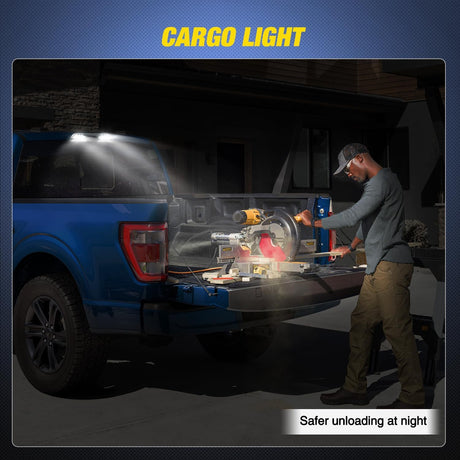 Third Brake Light Tail High Mount 3rd Stop Cargo Reverse Lights Clear Lens Compatible with Ford F150 2015 2016 2017 2018 2019 2020 Super Duty F250 F350 2017+ Ranger 2019+ Maverick 2022+