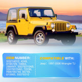 Rear Window Glass Struts 4249 for Jeep Wrangler TJ 1997-2006, Rear Shocks Gas Struts 26 Inch, 2PCS Set Rod