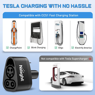 CCS1 to Tesla EV Charge Adapter Nilight