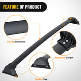 Roof Rack Cross Bars Compatible with Honda CR-V & Hybrid 2023 2024 2025 with Factory Side Rails,Adjustable Aluminum Less Wind Noise Car Crossbars for Cargo Carrier Luggage Kayak Tent Snowboard