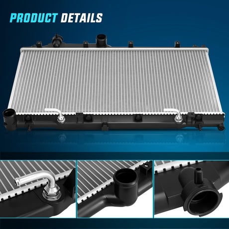 Radiator for Subaru Forester 2009 2010 2011 2012 2013,Crosstrek 2016-2017, Impreza 2008-2011, Legacy 2005-2010, Outback 2005-2009 H4 2.0L 2.5L, Automatic Trans