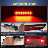 Third Brake Light Tail High Mount 3rd Stop Lights Smoked Lens Compatible with Dodge Charger 2006 2007 2008 2009 2010 Car Rear Center Cab Lamp