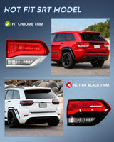 Taillight Assembly Compatible with 2014 2015 2016 2017 2018 2019 2020 Jeep Grand Cherokee Laredo/Limited/Overland/Summit Tail Lights Inner Driver Side w/Bulbs